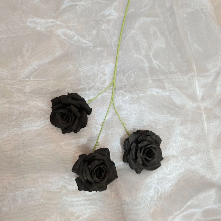 Lifelike Artificial Rose Stem Bouquet