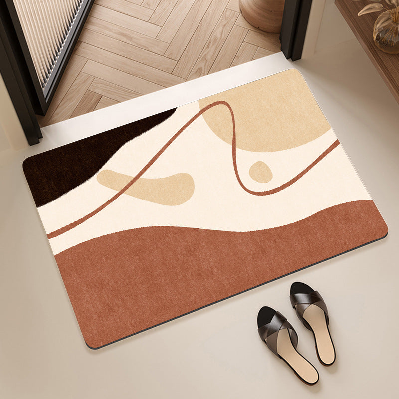Stylish Modern Bathroom Mat Kalsten