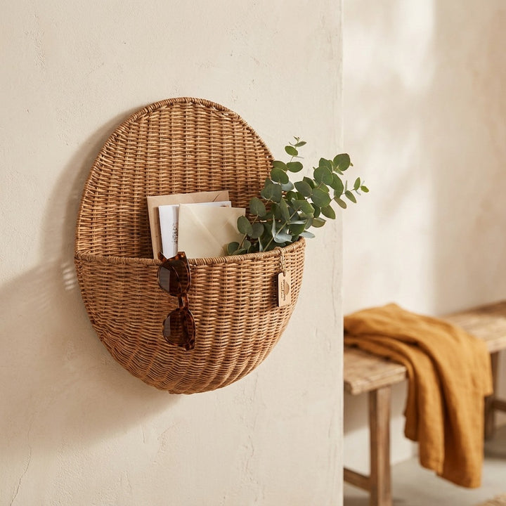 Wall basket for stylish storage Kalsten