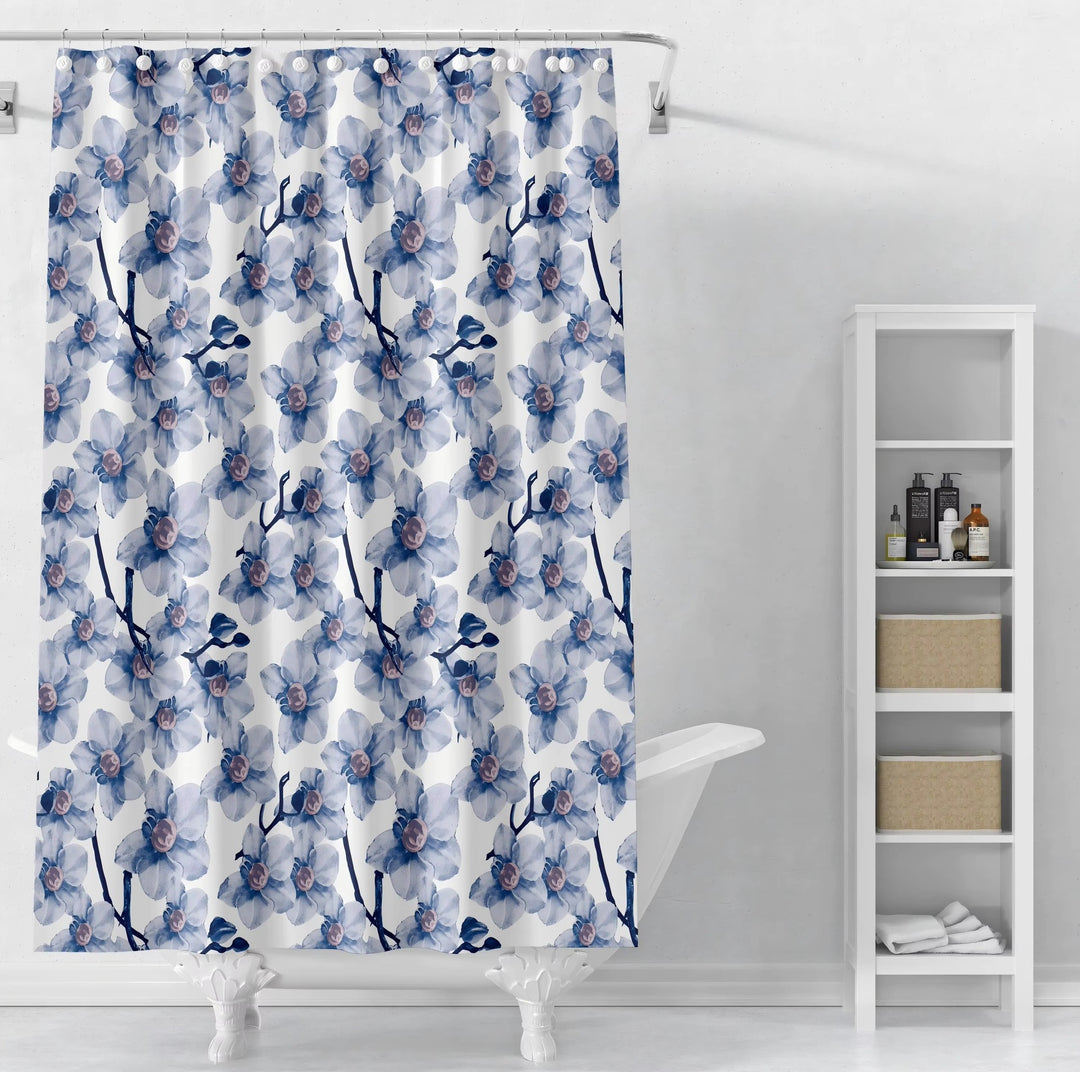Floral Print Shower Curtain Kalsten