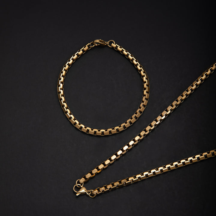 Modern Interlocking Link Chain Set Kalsten