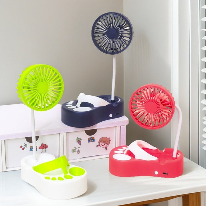 Ladies Portable Table Fan with Flexible Height Kalsten
