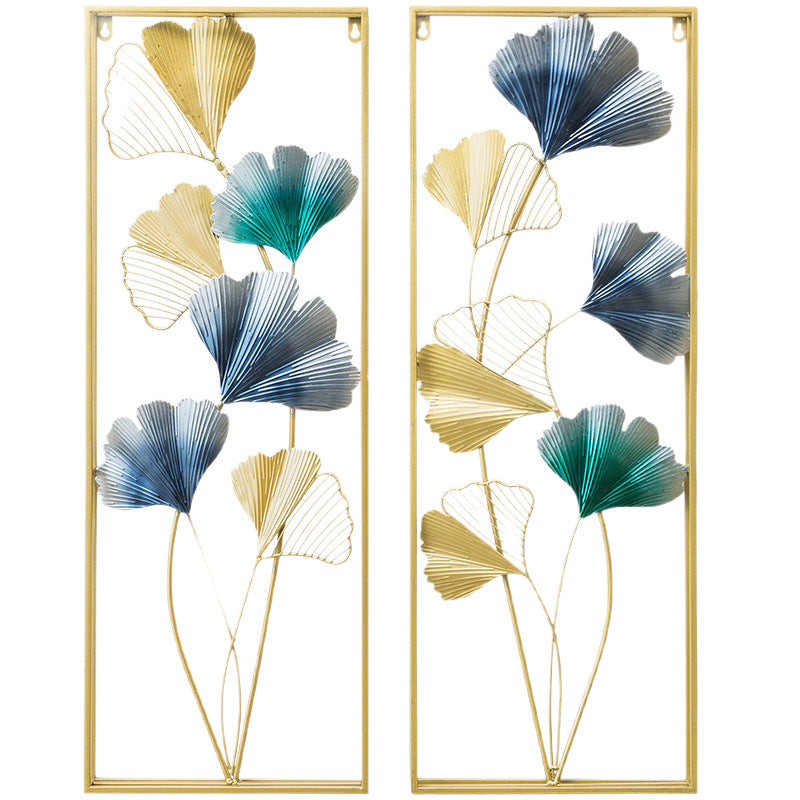Decorative Wall Art Panel with Floral Design Kalsten