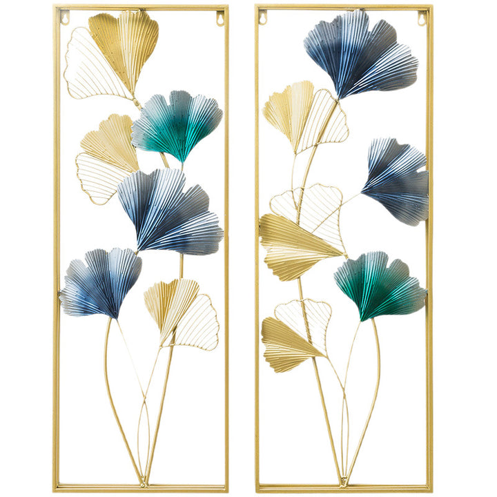 Decorative Wall Art Panel with Floral Design Kalsten