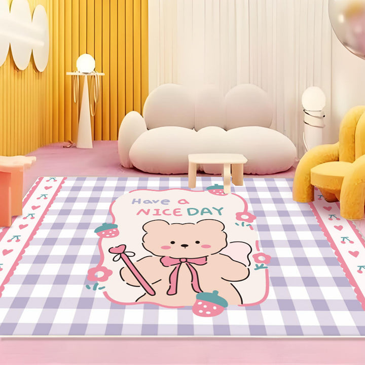 Playful Patterned Area Rug