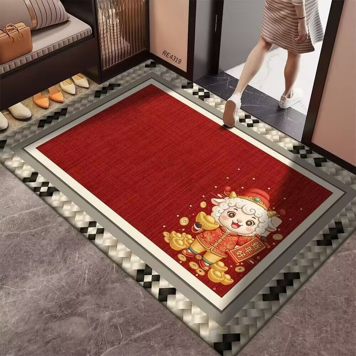 Cute Cartoon Animal Themed Area Rug