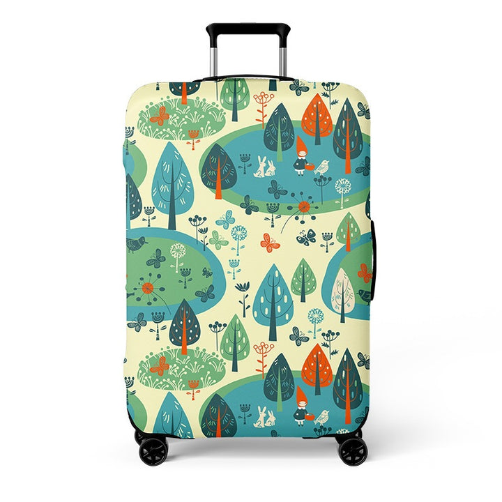 Women's Hardshell Travel Suitcase with Unique Bear Design Kalsten