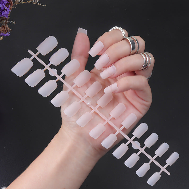 Matte Finish Press-On Nail Set Kalsten