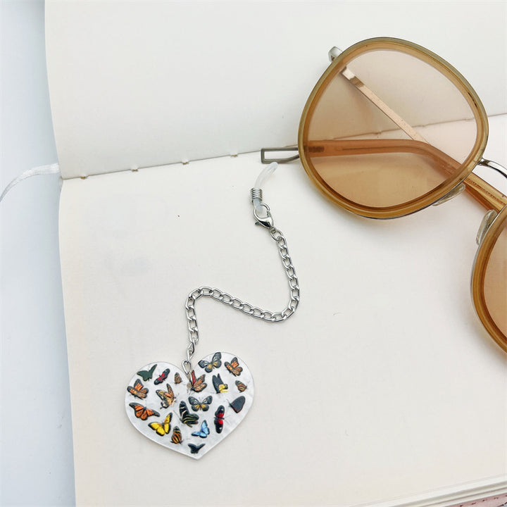 Heart-Designed Eyewear Chain Holder Kalsten