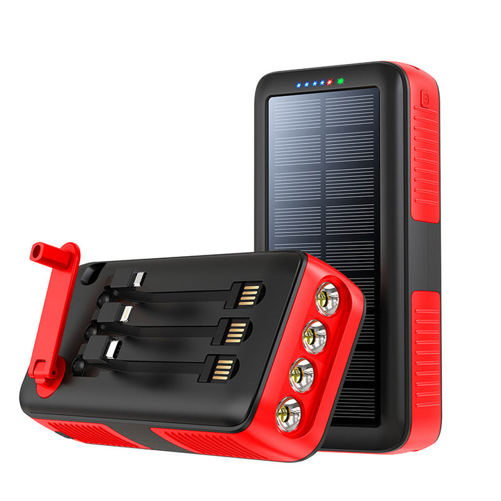 Solar Powerbank with Multifunctional LED Lights Kalsten