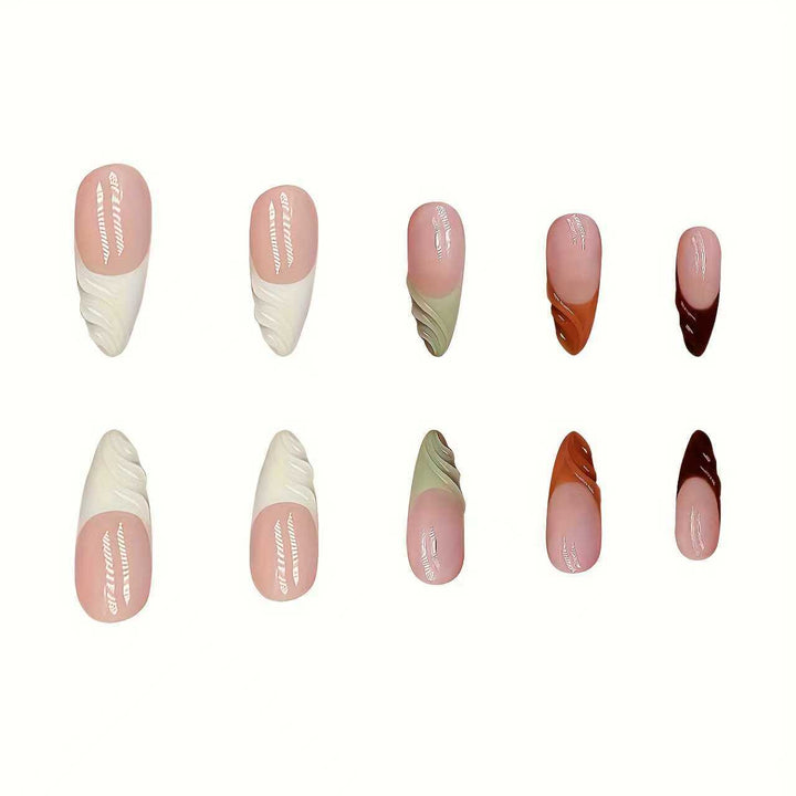 Artistic Gradient Nail Enhancements Kalsten
