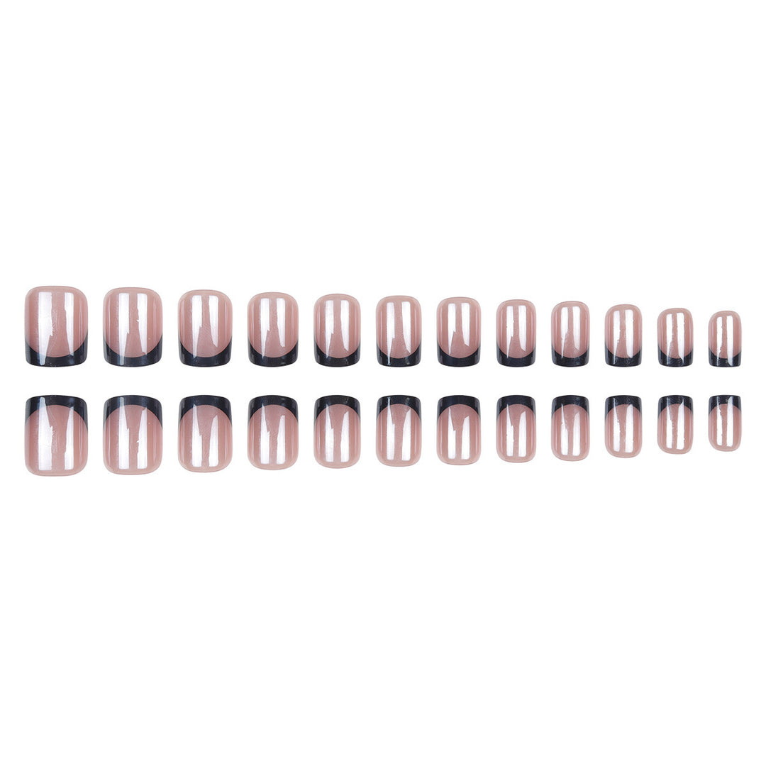 Elegant French Tip Press-On Nails Kalsten 1789085963