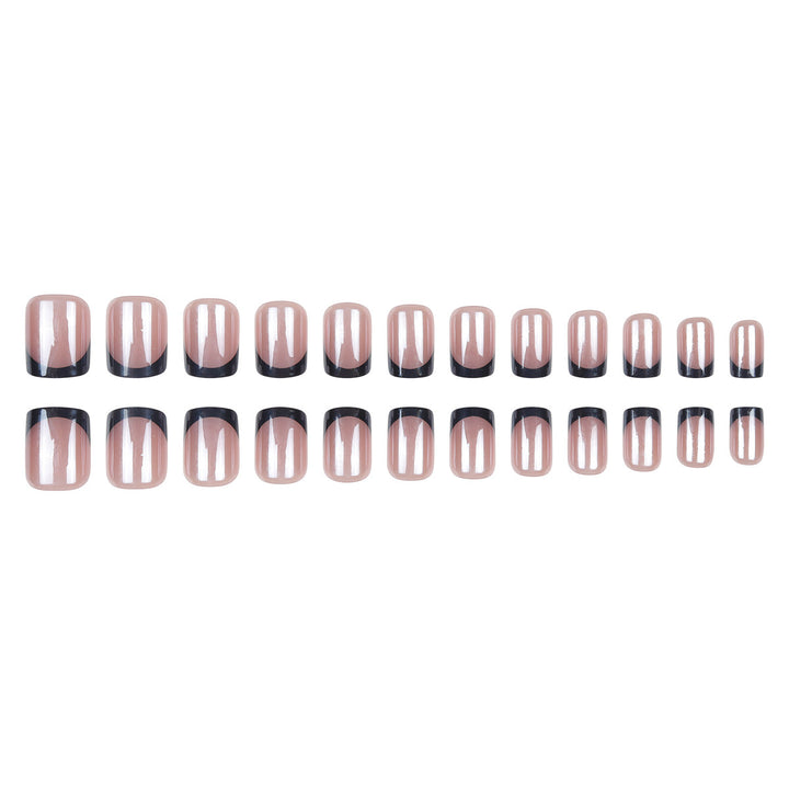 Elegant French Tip Press-On Nails Kalsten 1789085963