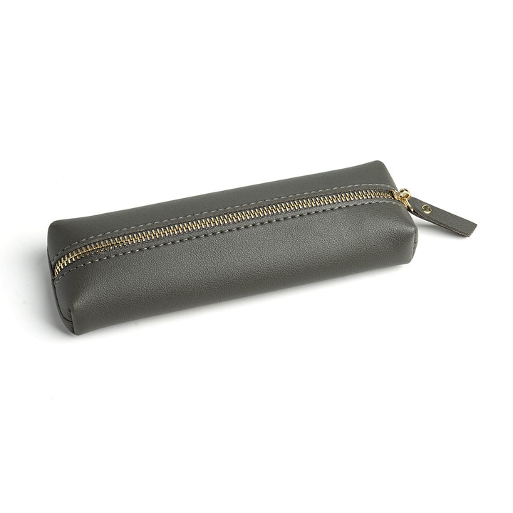 Leather Zippered Pencil Case Kalsten