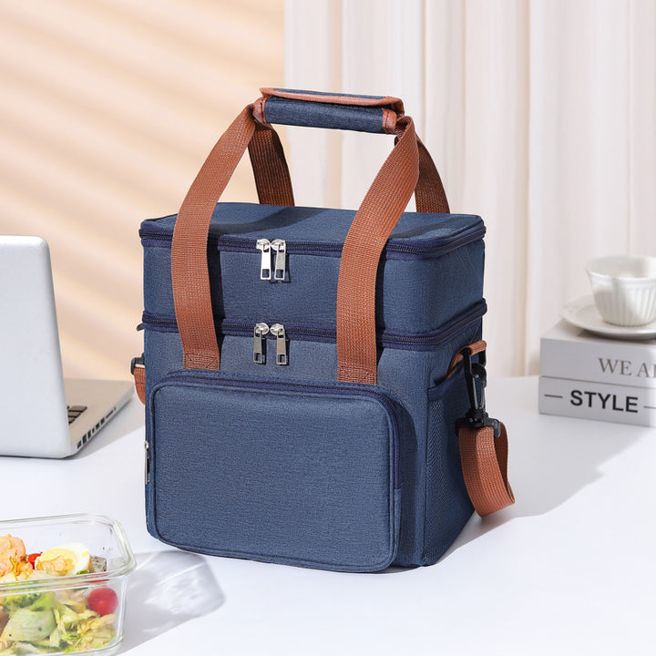 Insulated Multi-Compartment Food Cooler Tote Kalsten