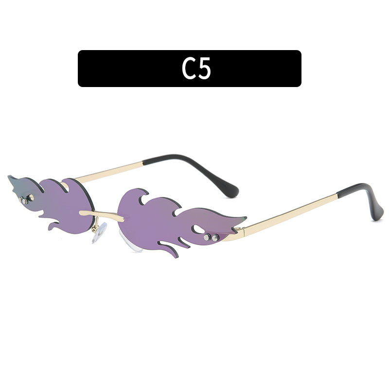 Artistic Flame Design Sunglasses