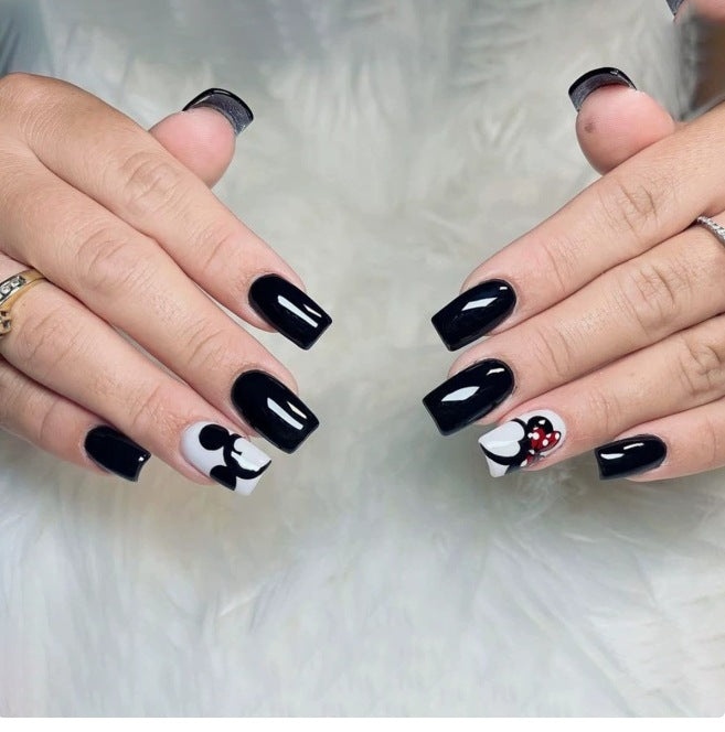Artistic Themed Acrylic Nail Art Kalsten