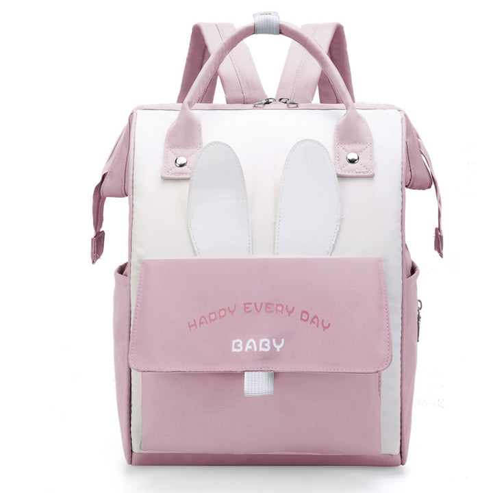 Playful Bunny-Themed Diaper Backpack Kalsten