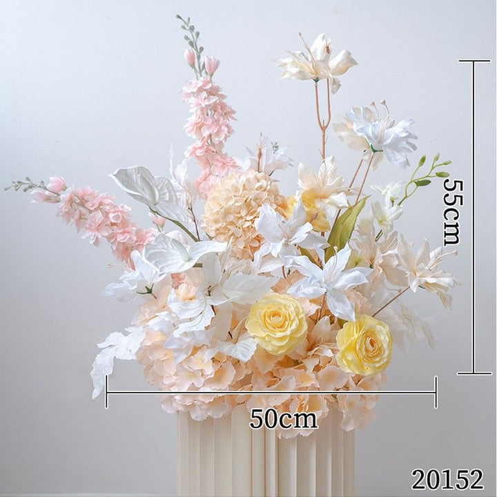 Lifelike Silk Floral Arrangement