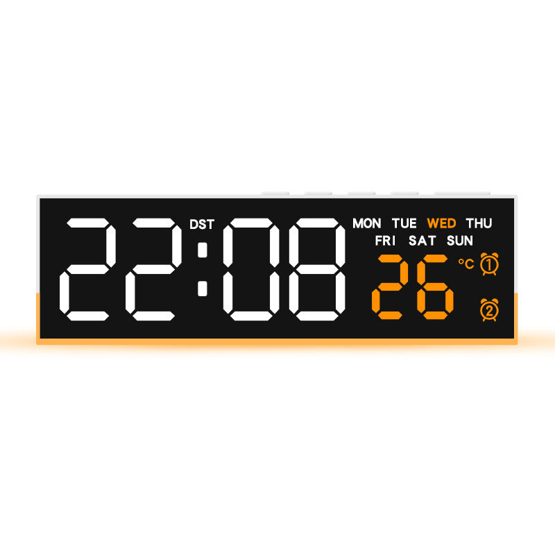 Alarm clock with digital display and temperature display Kalsten