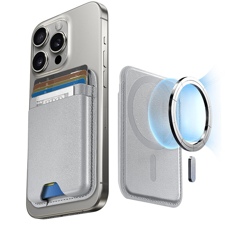 Magnetic Leather Phone Wallet Kalsten