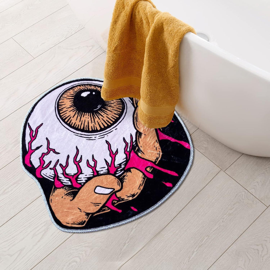 Halloween-Themed Ghost Bath Mat Kalsten