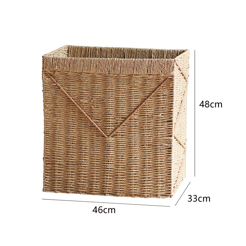 Storage basket made of braided rattan Kalsten