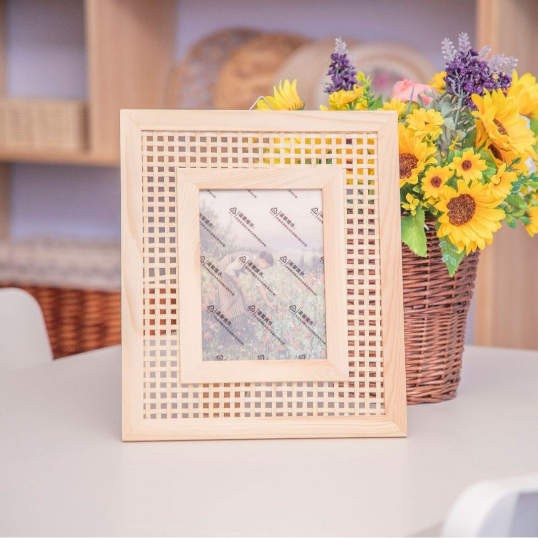 Decorative Natural Wood Photo Frame Kalsten
