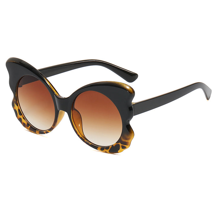 Funky Oversized Cat-Eye Sunglasses