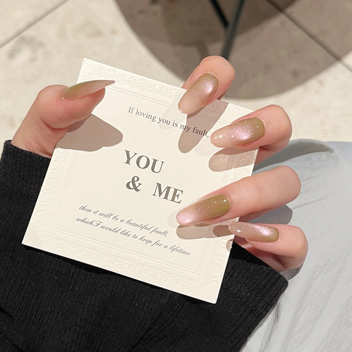 Glamorous Ombre Press-On Nail Extensions Kalsten