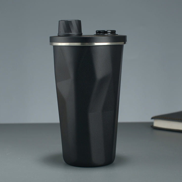Women's insulated drinking bottle with practical press closure Kalsten