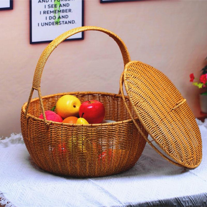 Handmade Woven Storage Basket Kalsten