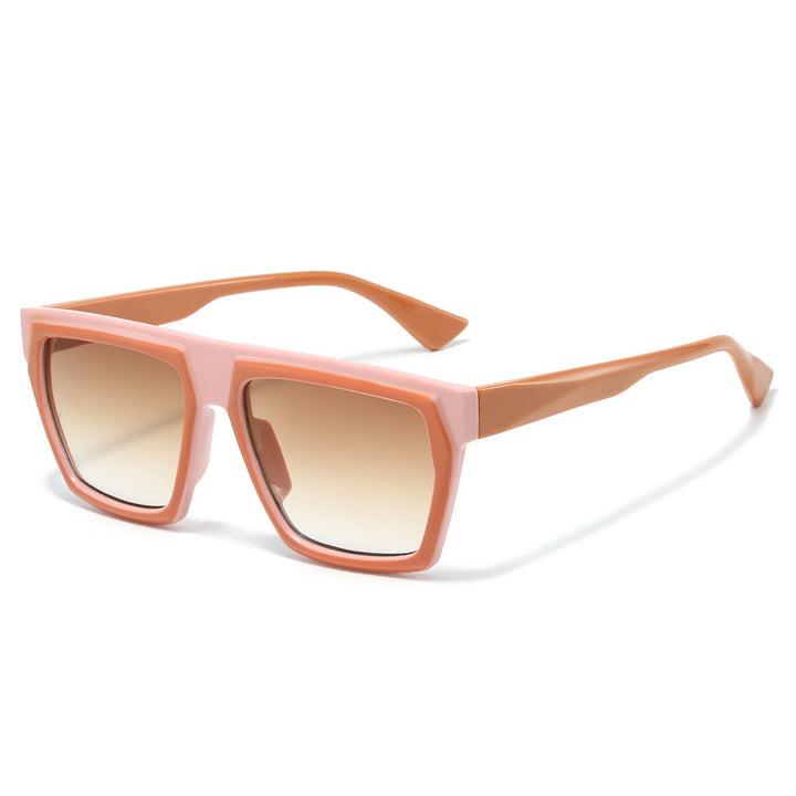 Chic Oversized Geometric Frame Sunglasses Kalsten