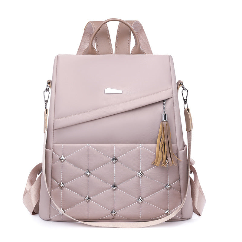 Stylish Quilted Multi-Functional Backpack