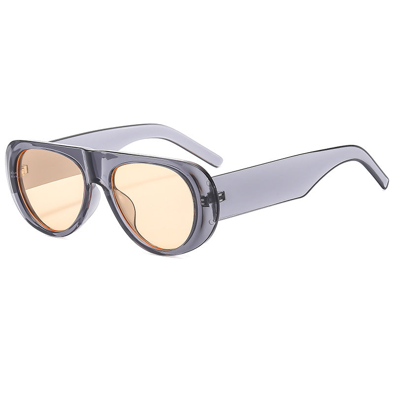 Contemporary Oversized Shield Sunglasses Kalsten