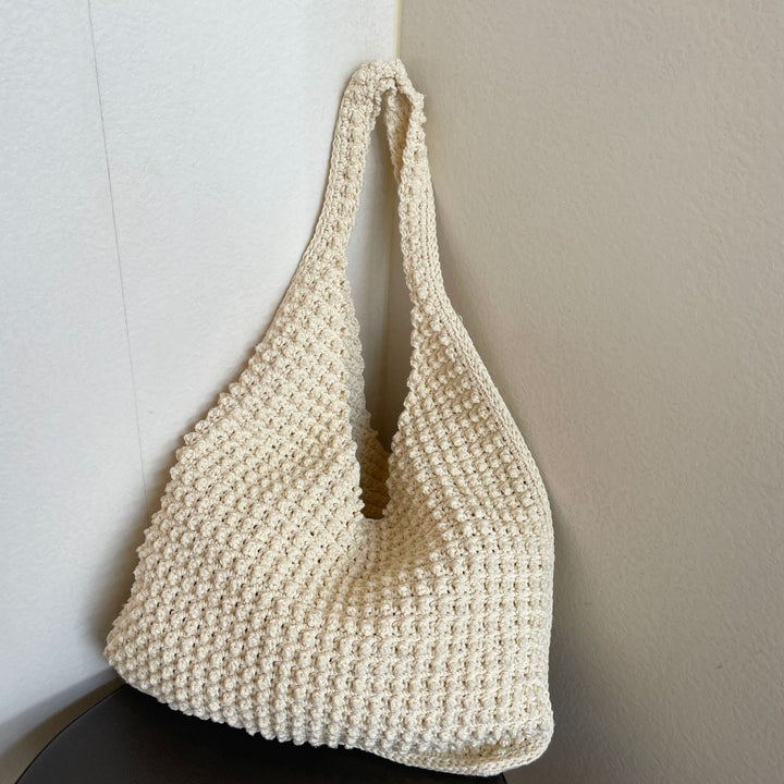 Large Handcrafted Cotton Shopper Kalsten