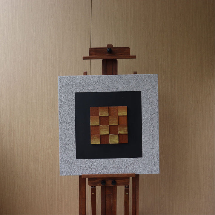 Textured Geometric Wall Art