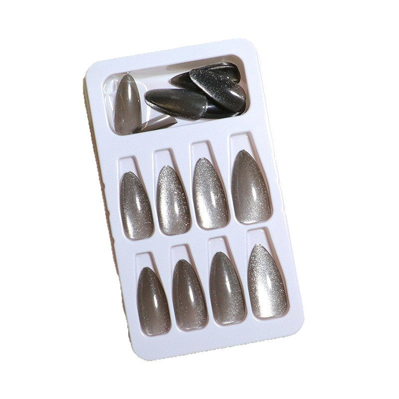 Glamorous Shimmering Press-On Nail Tips Kalsten
