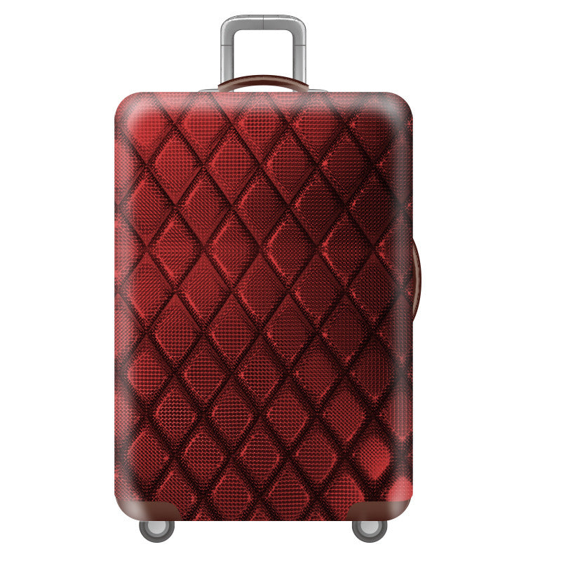Unisex Hard-shell Travel Suitcase with Funny Panda Design Kalsten