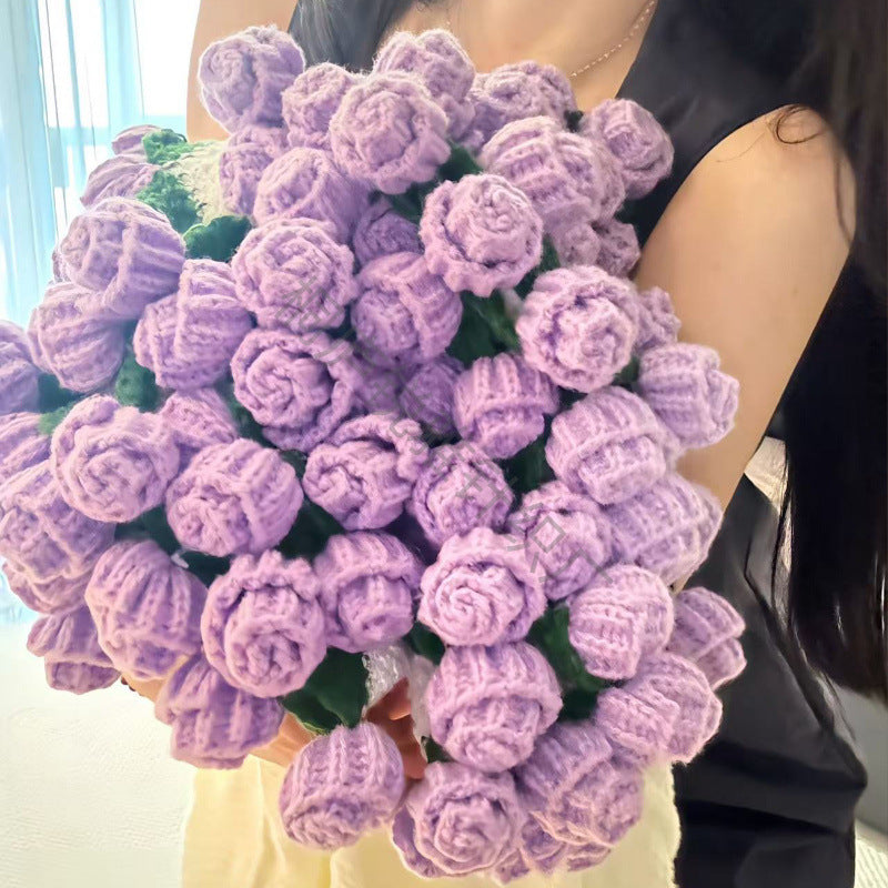 Handmade Crochet Flower Bouquet