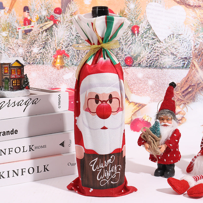 Christmas wine bottle cover Kalsten