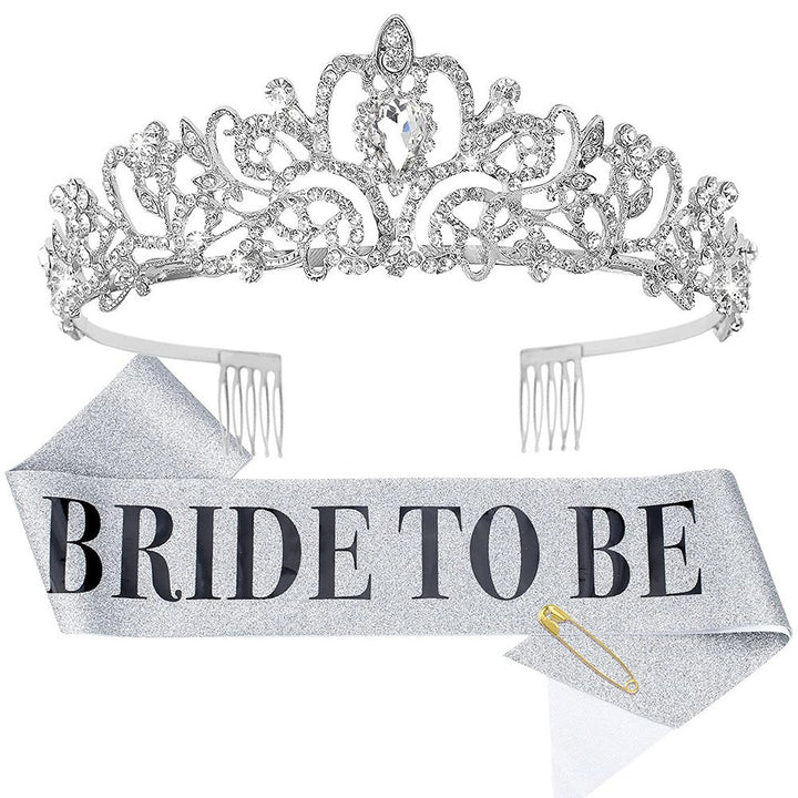 Ladies Crystal Embellished Bridal Tiara Kalsten