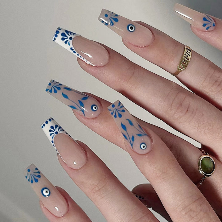 Elegant and artistic stiletto artificial nails Kalsten