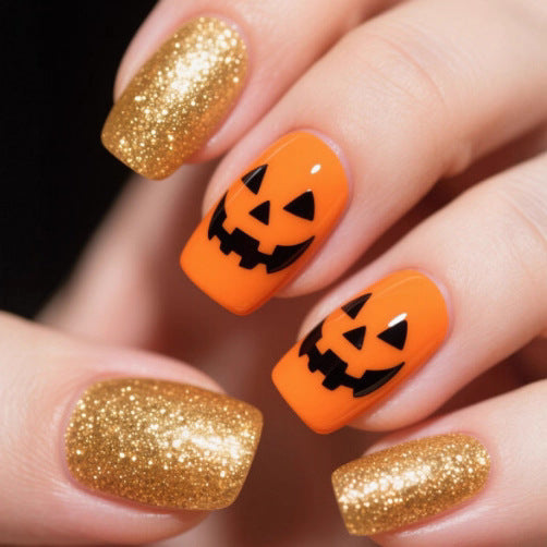 Halloween-Themed Nail Art Kalsten