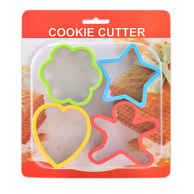 Silicone cookie cutter set for creative cookie decoration Kalsten
