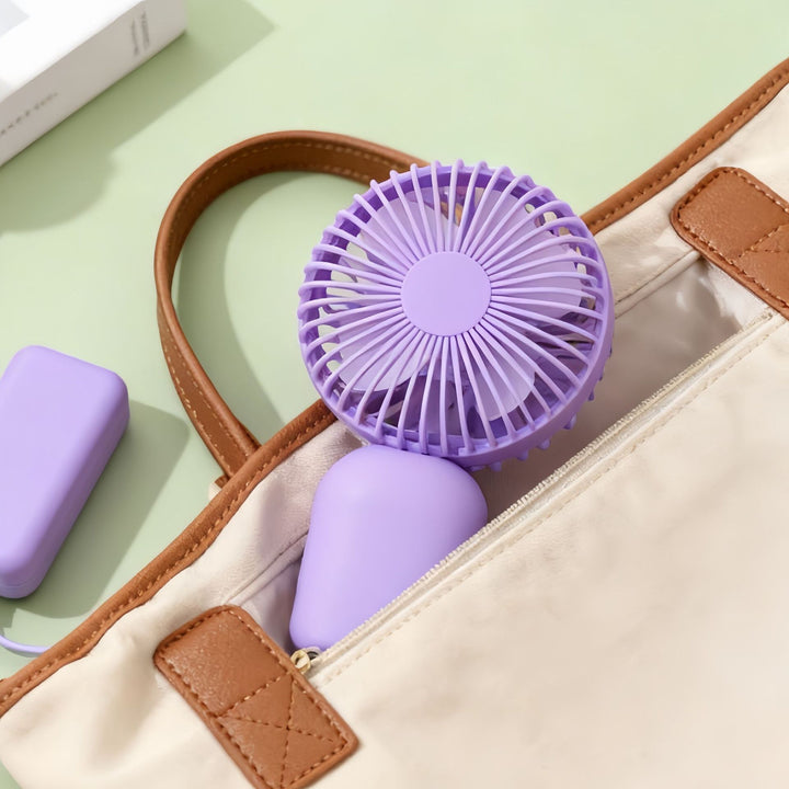 Women Portable Mini Fan with Flexible Design Kalsten