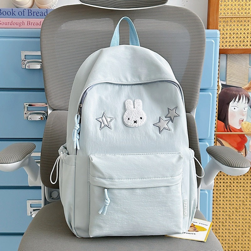 Cute Bunny-Embellished Backpack Kalsten