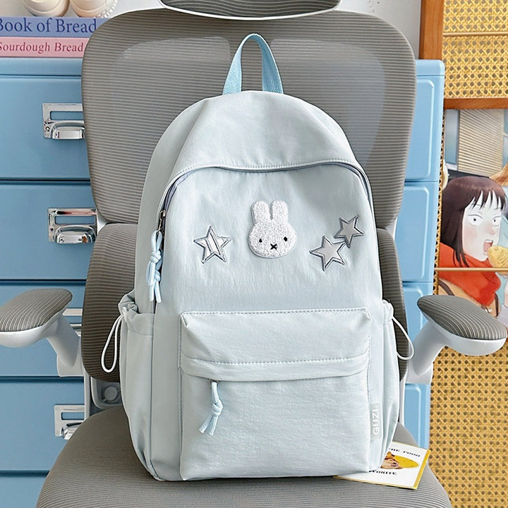 Cute Bunny-Embellished Backpack Kalsten