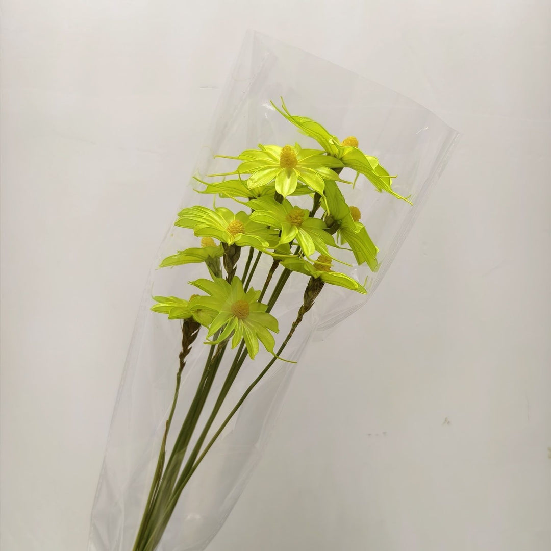 Vibrant Artificial Floral Bouquet with Stylish Packaging