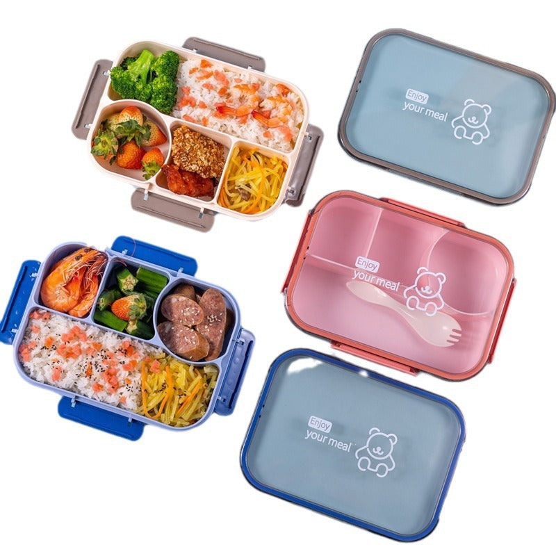 Multi-Compartment Bento Storage Box